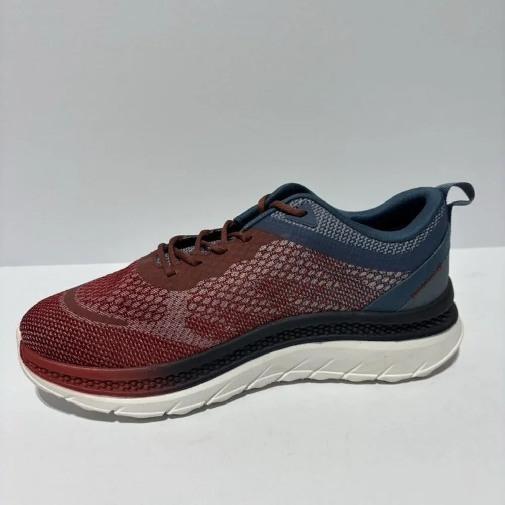 Geox Men’s Actif X A Sneakers Red/Blue, Size 6 M